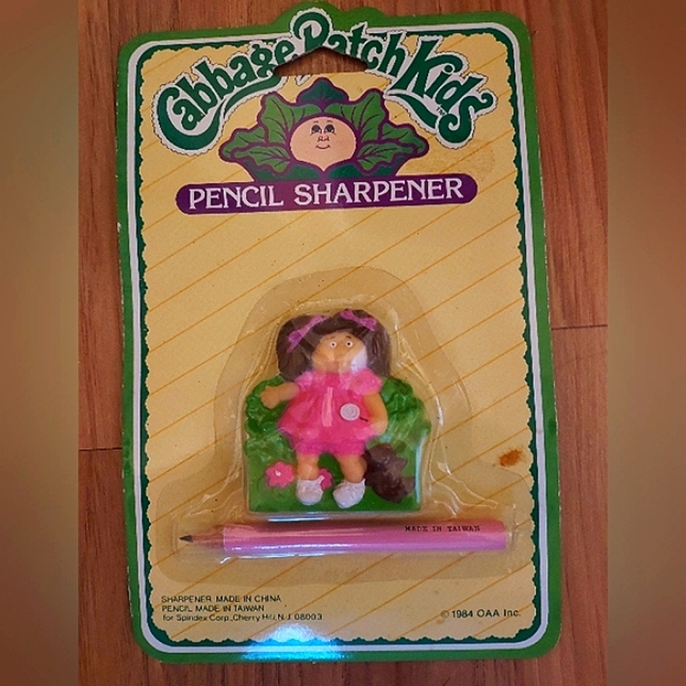 Cabbage Patch Kids Pencil Sharpener Sealed Vintage Collectible